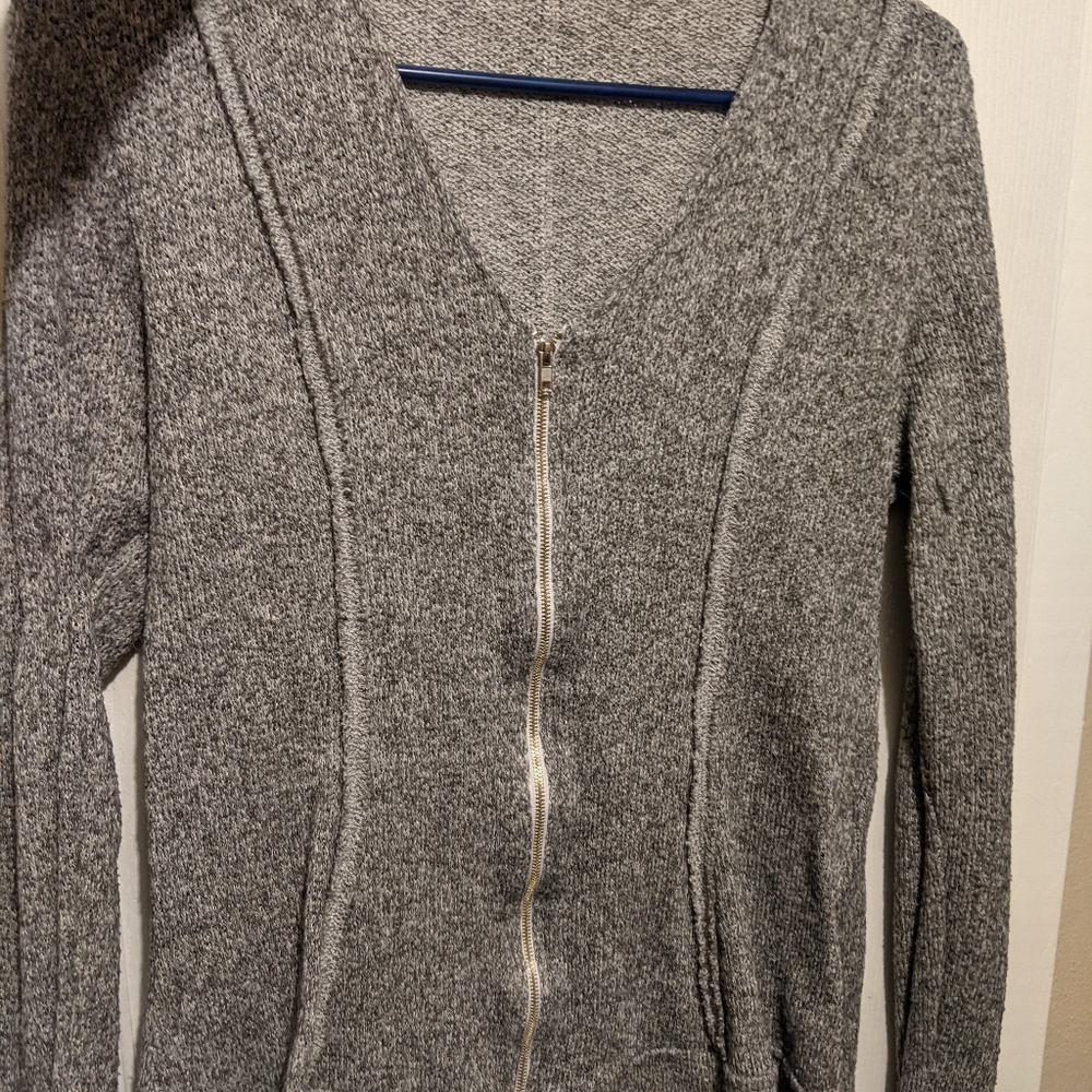 Young at Heart sweater with zip